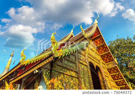 Buddhists temple in Chiang Mai 78049372