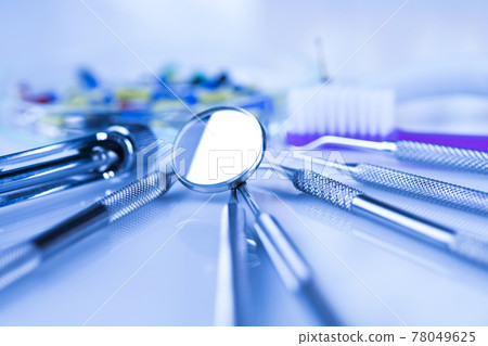 Close-up Dental Instruments 78049625