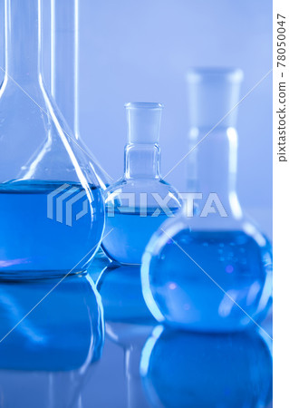 Laboratory equipment, glass filled background Laboratory equipment, glass filled background 78050047