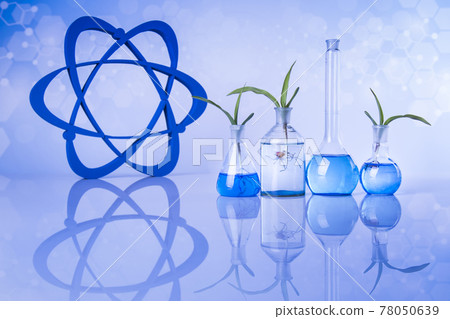 Laboratory glassware, genetically modified plant 78050639