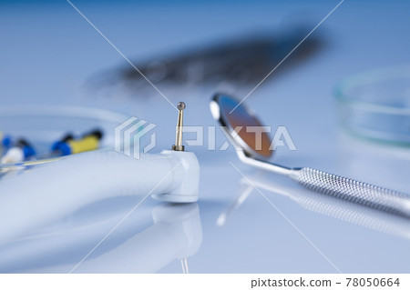 Dental tools and equipment background Dental tools and equipment background 78050664