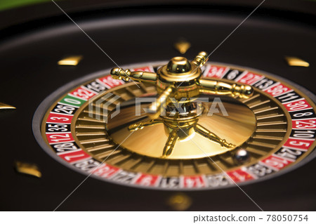 Classic casino roulette wheel Classic casino roulette wheel 78050754