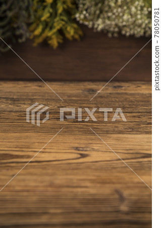 Natural remedy, mortar and herbs, space for your text Natural remedy, mortar and herbs, space for your text 78050781