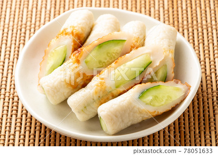 Chikuwa cucumber stuffing. 78051633