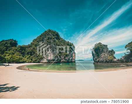 Koh Hong paradise beach, island in the Andaman Sea between Phuket and Krabi Thailand 78051900