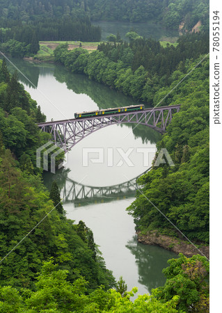 The first Tadami River bridge 78055194