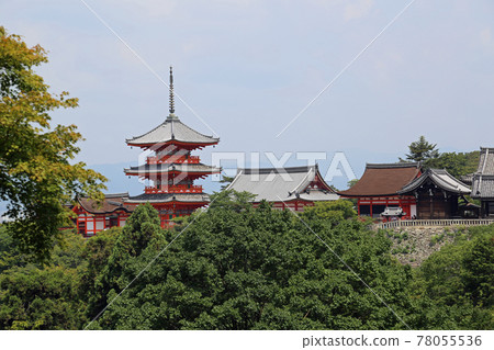 Kiyomizu Temple in early summer Kiyomizu Temple in early summer 78055536