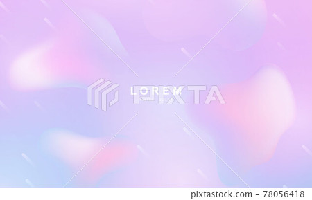 abstract modern shapes. colorful Pastel liquid. creative minimalist. postcard or brochure cover design. gradient background 78056418