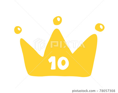 第10名 可愛皇冠排名 皇冠皇冠/手寫插畫 78057308