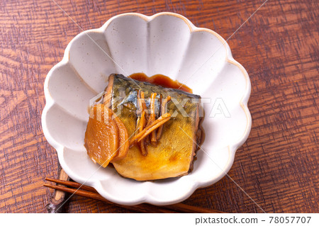 Boiled mackerel Boiled mackerel 78057707