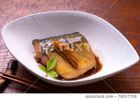 Boiled mackerel Boiled mackerel 78057708