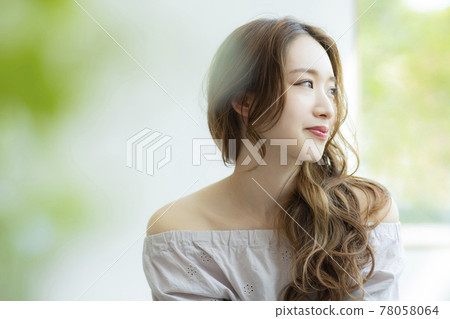 Woman Laughing Smile Beauty Woman Laughing Smile Beauty 78058064