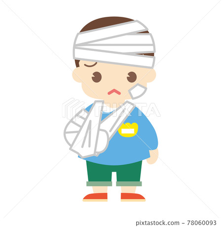 受重傷的男孩(不戴帽子) 受重傷的男孩(不戴帽子) 78060093