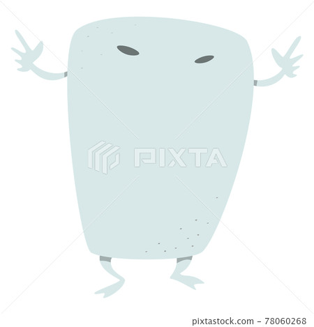 Illustration of a Japanese youkai Yuru cute Nukabe 78060268