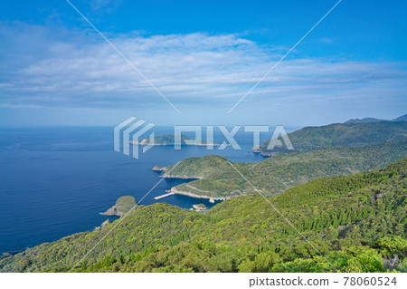 【龜岡風景（東海展望台）】鹿兒島縣南薩摩市大浦町 78060524