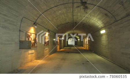 "Kaiten" transport tunnel leading to Kaiten training base (oxygen torpedo launch test site) 78060535