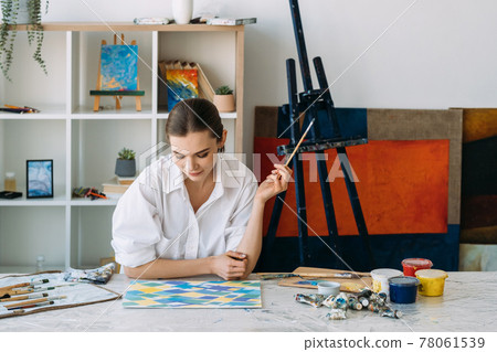 art inspiration painting craft artist in workshop 78061539