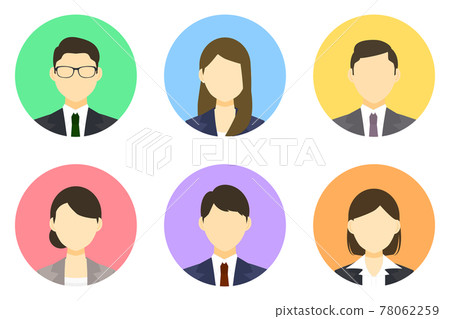 Businessman icon illustration set Businessman icon illustration set 78062259