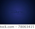 Triangle pattern blue color background geometric style 78063415