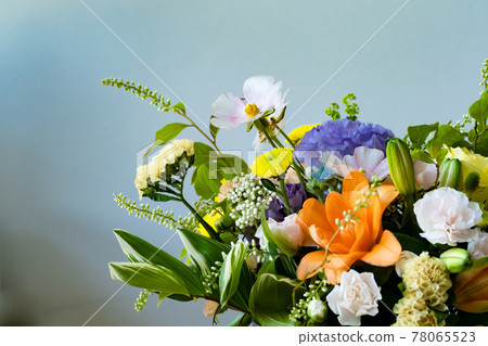 Colorful Flower Arrangement 78065523