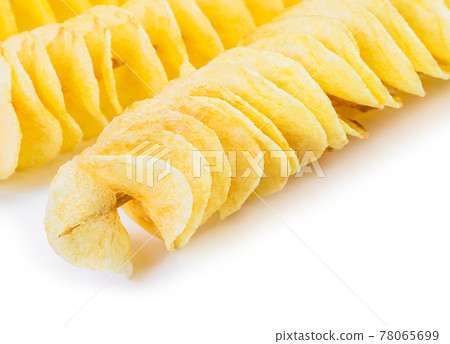 Fry twist slice potato Fry twist slice potato 78065699