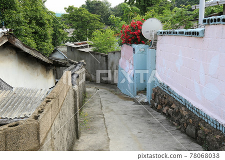 Jeongneunggol. Roses. At the gate, house 78068038