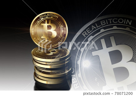 Bit coin - Stock Illustration [78071200] - PIXTA