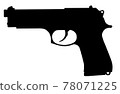 modern military pistol 78071225