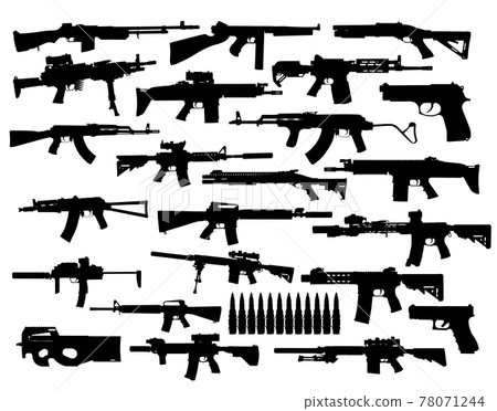 Guns collection set 78071244