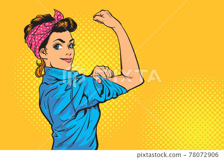 woman action we can do it woman action we can do it 78072906