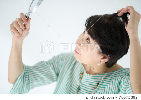 Senior women hair care beauty FAGA Senior women hair care beauty FAGA 78073882