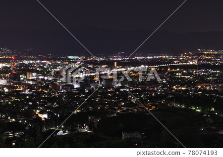 長野市夜景（從藤原公園前拍攝） 78074193