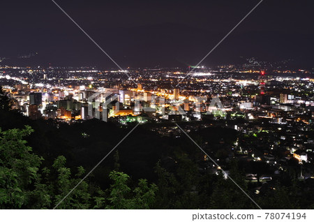 長野市夜景（從藤原公園前拍攝） 78074194