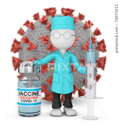 A doctor with vaccine 15 A doctor with vaccine 15 78075012