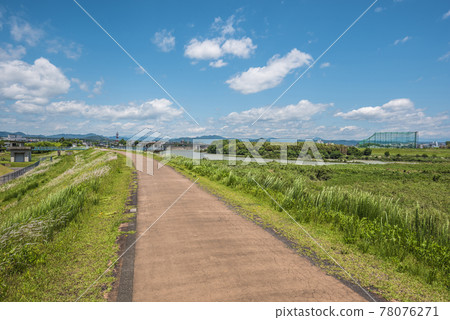 《Gifu Prefecture》 Sakahogi Town Kiso River 《Gifu Prefecture》 Sakahogi Town Kiso River 78076271