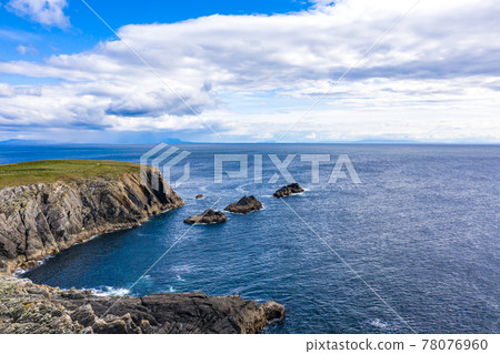 Aerial view of Malin Beg - County Donegal, Ireland 78076960