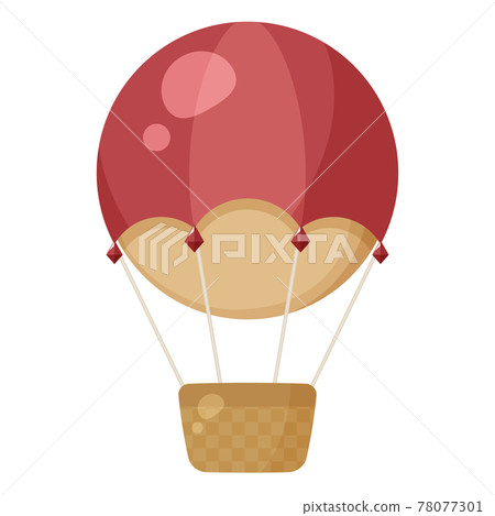 可愛的氣球 illustration_retro_red_gold 可愛的氣球 illustration_retro_red_gold 78077301