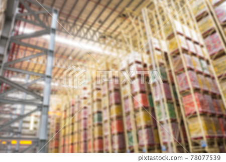 Abstract blur factory background 78077539