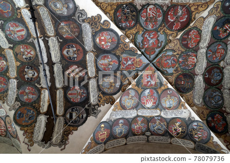 Prague dome caste building detail Prague dome caste building detail 78079736