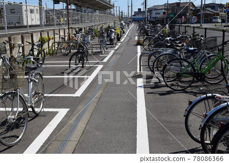bicycle parking space bicycle parking space 78086366