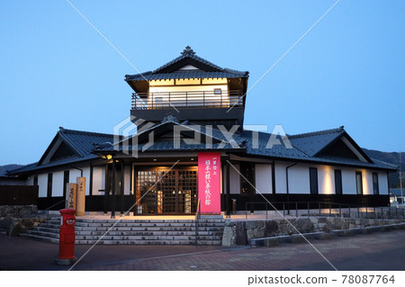 日本最短的信屋夜景（福井縣堺市丸岡町） 78087764