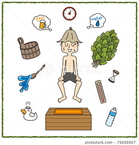 Men's swimsuit sauna set 78088867