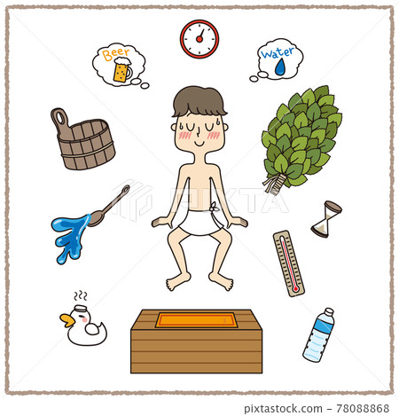 Men's sauna set with bath towel Men's sauna set with bath towel 78088868