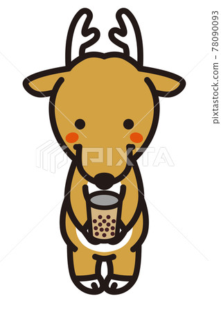 小鹿賣木薯奶茶 78090093