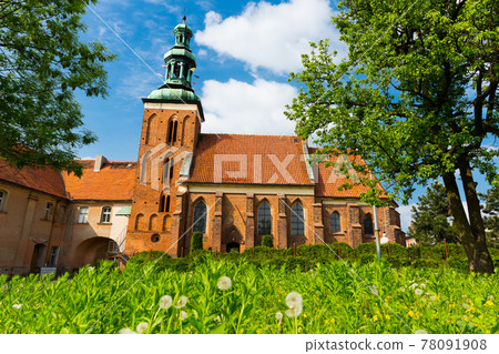 St. Jana Chrzciciela old landmark in Gniezno at sunny day, Poland 78091908