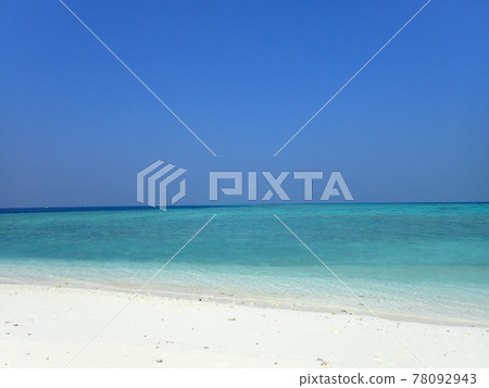 The beach of Maldives Makunudu The beach of Maldives Makunudu 78092943