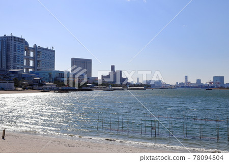 Odaiba Marine Park Odaiba Beach 78094804