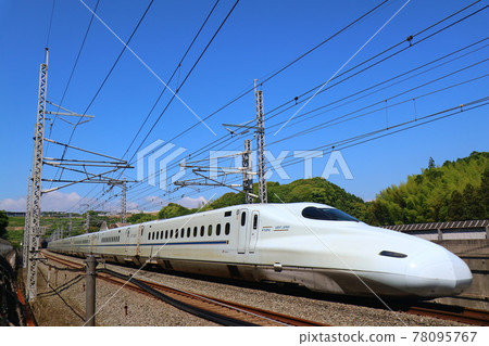 Popular with children ・ Sanyo Shinkansen ・ Kyushu Shinkansen ・ N700 series ・ Mizuho ・ Sakura 78095767