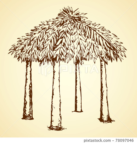 Alcove. Vector drawing Alcove. Vector drawing 78097046
