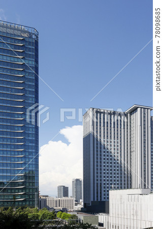 Umeda area skyscrapers in autumn Umeda area skyscrapers in autumn 78098685
